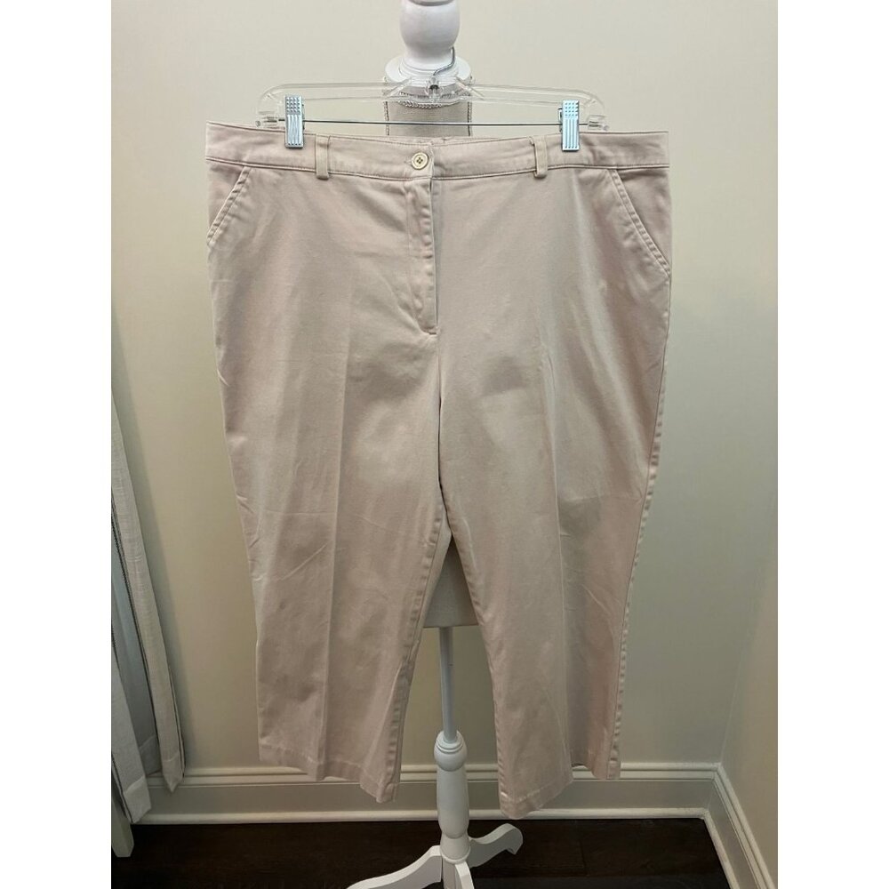 Tribu Women's Khaki Capris Size 16